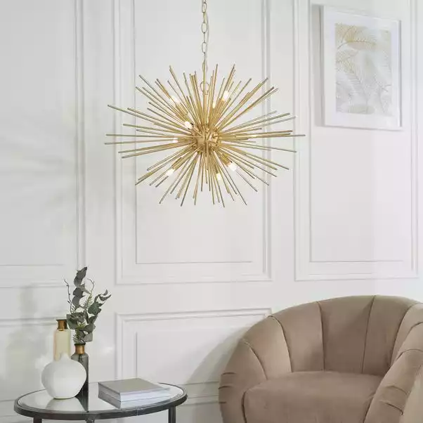 Vogue Lighting Vogue Sapelo 9 Light Sputnik Chandelier 3 Vogue Lighting Vogue Sapelo 9 Light Sputnik Chandelier