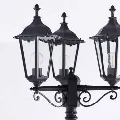 Vogue Lighting Vogue Trenton Outdoor 3 Light Lamppost -wall lights Shop 30743490 alt03
