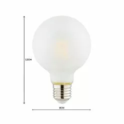 Status Bradford G80 Bulb Frosted 3 Pack 12 Status Bradford G80 Bulb Frosted 3 Pack -wall lights Shop 30746379 alt04