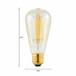 Status Marsden 5 Watt ST58 ES LED Dimmable Bulb Industrial 3 Pack 12 Status Marsden 5 Watt ST58 ES LED Dimmable Bulb Industrial 3 Pack -wall lights Shop 30746380 alt07