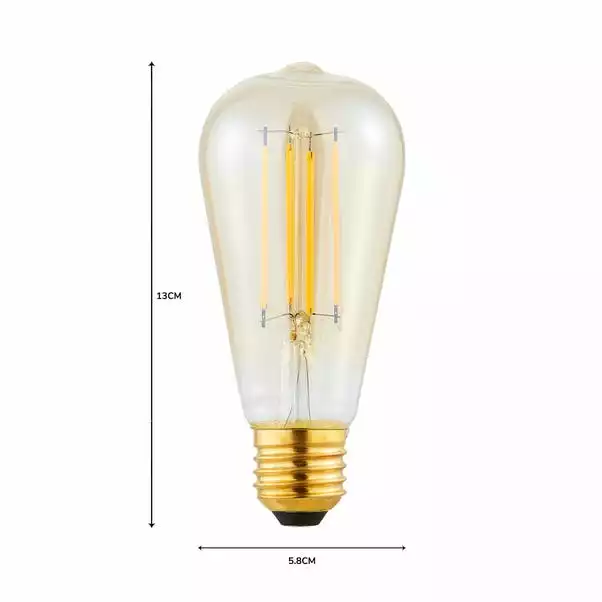 Status Marsden 5 Watt ST58 ES LED Dimmable Bulb Industrial 3 Pack 7 Status Marsden 5 Watt ST58 ES LED Dimmable Bulb Industrial 3 Pack - Image 5