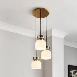 Dunelm Tien 3 Light Cluster Ceiling Fitting