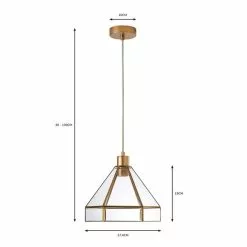 Dunelm Katja 1 Light Pendant Ceiling Fitting 13 Dunelm Katja 1 Light Pendant Ceiling Fitting -wall lights Shop 30752936 alt07