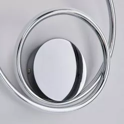 Dunelm Langdon Chrome Integrated LED Bathroom Wall Light -wall lights Shop 30752937 alt03