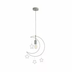 Dunelm Moon Stars 1 Light Pendant Ceiling Fitting -wall lights Shop 30752938 alt05