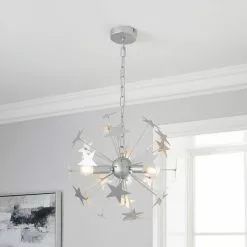 Dunelm Star Sputnik 6 Light Ceiling Fitting