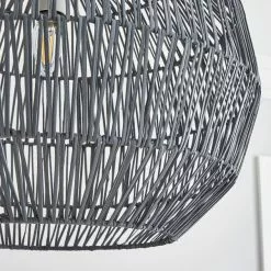 Dunelm Wicker Woven Easy Fit Pendant -wall lights Shop 30753142 alt02