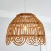 Dunelm Miah Rattan Easy Fit Pendant -wall lights Shop 30753345