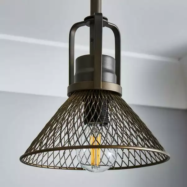 Dunelm Nicholas 3 Light Industrial Ceiling Fitting 5 Dunelm Nicholas 3 Light Industrial Ceiling Fitting - Image 3