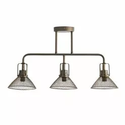 Dunelm Nicholas 3 Light Industrial Ceiling Fitting 12 Dunelm Nicholas 3 Light Industrial Ceiling Fitting -wall lights Shop 30753354 alt05
