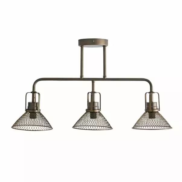 Dunelm Nicholas 3 Light Industrial Ceiling Fitting 7 Dunelm Nicholas 3 Light Industrial Ceiling Fitting - Image 5