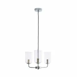 Dunelm Palazzo Clear 3 Light Ceiling Fitting -wall lights Shop 30753370 alt05