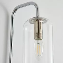 Dunelm Palazzo Clear Wall Light -wall lights Shop 30753372 alt02