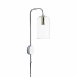 Dunelm Palazzo Clear Wall Light -wall lights Shop 30753372 alt05