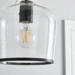 Dunelm Lenny 3 Light Black Diner Ceiling Fitting -wall lights Shop 30753379 alt02