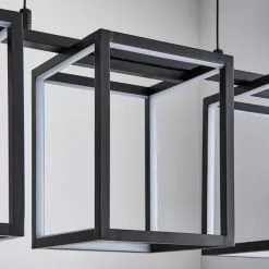 Dunelm Depere 3 Light Integrated LED Black Ceiling Fitting -wall lights Shop 30753389 alt02