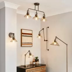 Dunelm Nicholas Industrial Adjustable Wall Light -wall lights Shop 30753394 alt06