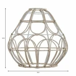 Dunelm Decorative Cane Easy Fit Pendant -wall lights Shop 30753398 alt07