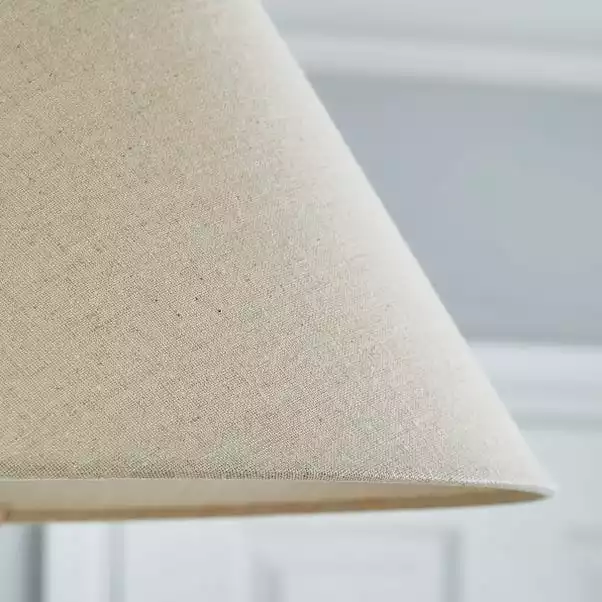 Dunelm Luna Conical Natural Shade 35cm 5 Dunelm Luna Conical Natural Shade 35cm - Image 3