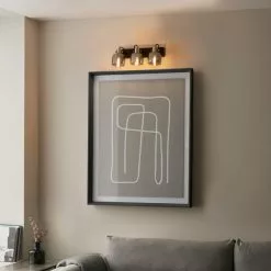 Dunelm Palazzo 3 Light Smoked Glass Spotlight Bar -wall lights Shop 30754814 alt02