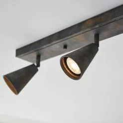 Dunelm Grove Grey 4 Light Spotlight Bar -wall lights Shop 30754825 alt04