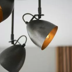 Dunelm Rolton 3 Light Gunmetal Spotlight -wall lights Shop 30754830 alt05