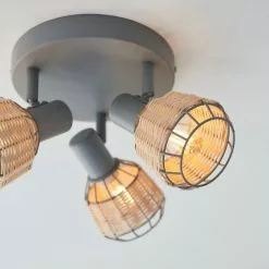 Dunelm Ohio 3 Light Grey Spotlight -wall lights Shop 30754832 alt04