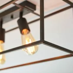 Dunelm London 3 Light Bronze Spotlight Bar 12 Dunelm London 3 Light Bronze Spotlight Bar -wall lights Shop 30754838 alt04