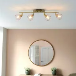 Dunelm Tia 4 Light Spotlight Bar -wall lights Shop 30754839 alt02