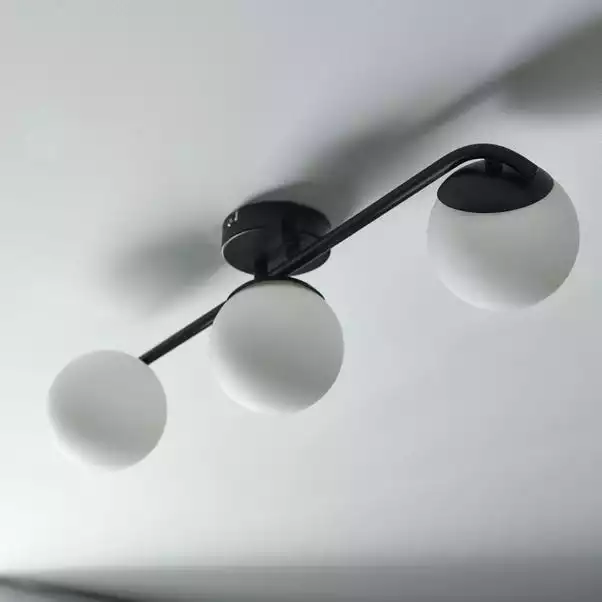 Dunelm Elements Tela 3 Light Bathroom Spotlight 4 Dunelm Elements Tela 3 Light Bathroom Spotlight - Image 2