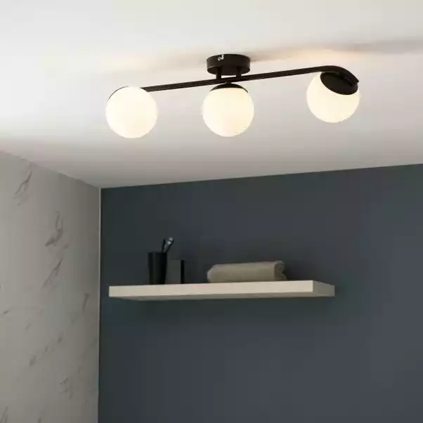 Dunelm Elements Tela 3 Light Bathroom Spotlight 5 Dunelm Elements Tela 3 Light Bathroom Spotlight - Image 3