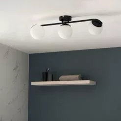 Dunelm Elements Tela 3 Light Bathroom Spotlight 11 Dunelm Elements Tela 3 Light Bathroom Spotlight -wall lights Shop 30754840 alt03