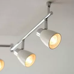 Dunelm Alto 6 Light Chrome Spotlight Bar -wall lights Shop 30754842 alt05