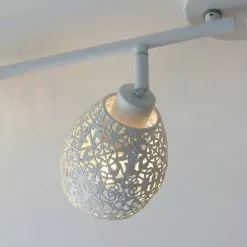 Dunelm Fearne 4 Light White Spotlight Bar -wall lights Shop 30754844 alt05