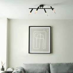 Dunelm Lyla 4 Light Spotlight Bar -wall lights Shop 30754848 alt02