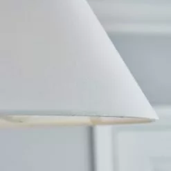 Dunelm Luna Conical Ivory Shade 25cm -wall lights Shop 30755333 alt02