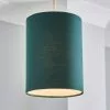 Dunelm Ava 15cm Bottle Green Cylinder Shade