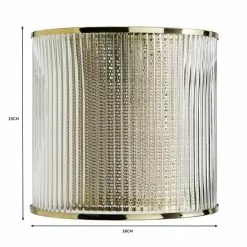 Dunelm Kruze Glass Easy Fit Pendant -wall lights Shop 30755589 alt07