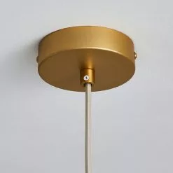 Elements Jaula Gold 1 Light Ceiling Fitting -wall lights Shop 30755632 alt03