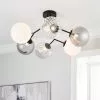Dunelm Nila 6 Light Ceiling Fitting -wall lights Shop 30755733