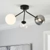 Dunelm Nila 3 Light Ceiling Fitting