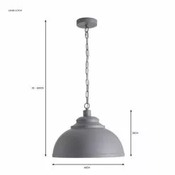 Dunelm Galley Ceiling Fitting 40cm -wall lights Shop 30755746 alt07