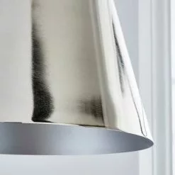 Dorma Bedford Nickel 1 Light Ceiling Fitting -wall lights Shop 30755752 alt02