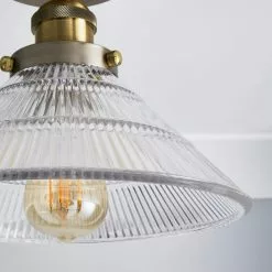 Dunelm Logan Glass 1 Light Satin Nickel Semi Flush Fitting 10 Dunelm Logan Glass 1 Light Satin Nickel Semi Flush Fitting -wall lights Shop 30755756 alt02