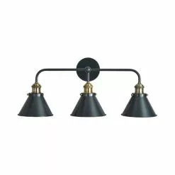 Dunelm Logan Grey 3 Light Wall Light -wall lights Shop 30755760 alt05