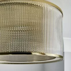 Dunelm Kruze Glass Flush Fitting -wall lights Shop 30755765 alt02