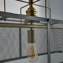 Dunelm Kalix 3 Light Diner Ceiling Fitting -wall lights Shop 30755771 alt03