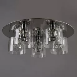 Vogue Lighting Vogue Armoury 5 Light Flush Ceiling Fitting -wall lights Shop 30755830 alt03