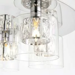 Vogue Lighting Vogue Armoury 5 Light Flush Ceiling Fitting -wall lights Shop 30755830 alt04