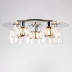 Vogue Lighting Vogue Armoury 5 Light Flush Ceiling Fitting -wall lights Shop 30755830 alt05